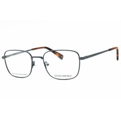 Banana Republic Men's Eyeglasses - Matte Grey Blue Metal Square Frame | BR 118 08HT 00