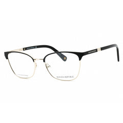 Banana Republic Women's Eyeglasses - Matte Black Gold Full Rim Frame | BR 216 0I46 00