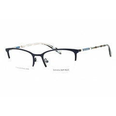 Banana Republic Women's Eyeglasses - 50mm Blue Cat Eye Half Rim Frame | BR 226 0PJP 00