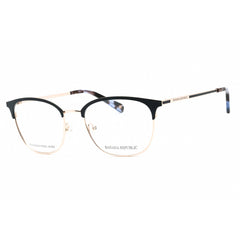 Banana Republic Women's Eyeglasses - 53mm Blue Gold Square Frame | ISADORA 0KY2 00