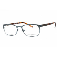 Banana Republic Men's Eyeglasses - Matte Grey Blue Rectangular Frame | ROMAN/N 08HT 00