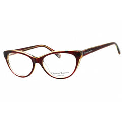 Christian Lacroix Women's Eyeglasses - Cherry/Exo'chic Cat Eye Frame | CL1050 275