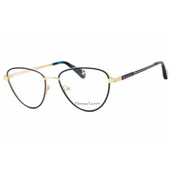 Christian Lacroix Women's Eyeglasses - Navy/Gold Cat Eye Full Rim Frame | CL3063 588