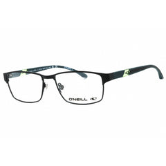 ONeill Men's Eyeglasses - Matte Black Metal Rectangular Full Rim Frame | ONO-JOEL 004