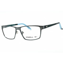 ONeill Men's Eyeglasses - Gunmetal/Blue Metal Square Full Rim Frame | ONO-LOGAN 005