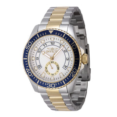 Invicta Men's Watch - Pro Diver White Dial Two Tone Steel Bracelet Quartz | 47127