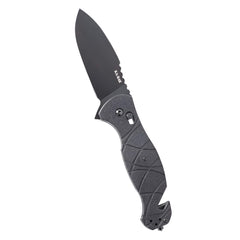 KA-BAR Folding Knife - Coytu Plain Drop Point Stainless Steel Blade, 8.75 Inch | 3085