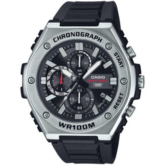 Casio Men's Watch - Chronograph Quartz Black Dial Resin Strap | MWA300H-1A