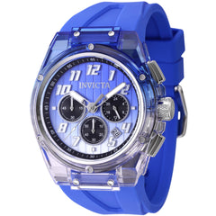 Invicta Men's Watch - S1 Rally Chronograph Black, Blue, Metallic White Dial | 47350