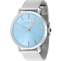 Invicta Women's Watch - Angel Quartz Blue Dial Steel Mesh Bracelet | 48844