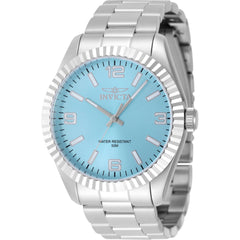 Invicta Men's Watch - Specialty Quartz Blue Dial Silver Steel Bracelet | 48904