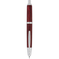 Pilot Fountain Pen - Vanishing Point Birchwood Red Barrel Retractable