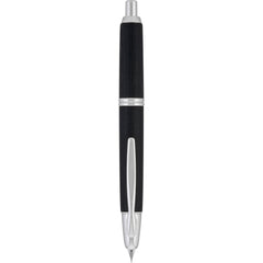 Pilot Fountain Pen - Vanishing Point Birchwood Black Barrel Retractable