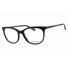 Adensco Women's Eyeglasses - Black Acetate/Metal Full Rim Cat Eye | AD 223 0807 00