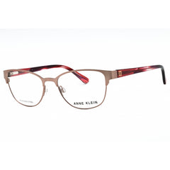 Anne Klein Women's Eyeglasses - Rose Gold Metal Full Rim Oval Shape Frame | AK5087 780