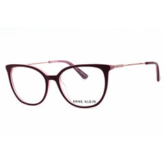 Anne Klein Women's Eyeglasses - Merlot Acetate Full Rim Cat Eye Frame | AK5098 530