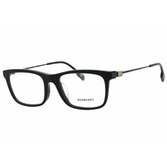 Burberry Men's Eyeglasses - Black Plastic Full Rim Rectangular Frame | 0BE2384F 3464