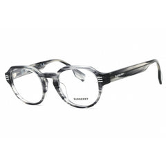 Burberry Men's Eyeglasses - Grey Horn Plastic Full Rim Round Frame | 0BE2386F 4097