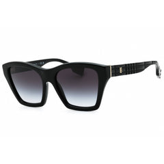 Burberry Women's Sunglasses - Black Plastic Full Rim Cat Eye Frame | 0BE4391 30018G