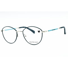 Calvin Klein Jeans Women's Eyeglasses - Teal Full Rim Cat Eye Frame | CKJ19107 432