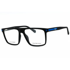 Calvin Klein Jeans Men's Eyeglasses - Charcoal Full Rim Browline Frame | CKJ21611 006