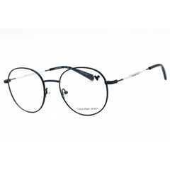 Calvin Klein Jeans Unisex Eyeglasses - Navy Metal Full Rim Round Frame | CKJ22205 405