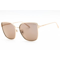 Chopard Women's Sunglasses - Shiny Rose Gold Metal Full Rim Butterfly | SCHG67M 300X