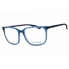 Cole Haan Unisex Eyeglasses - Blue Crystal Acetate Full Rim Rectangular | CH4502 400