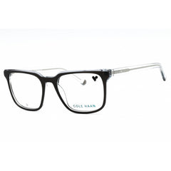 Cole Haan Unisex Eyeglasses - Smoke Crystal Acetate Square Full Rim Frame | CH4506 036