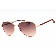 Converse Unisex Sunglasses - Satin Rose Gold Metal Full Rim Aviator Frame | CV307S 781
