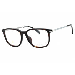 David Beckham Men's Eyeglasses - Havana Ruthenium Plastic Frame | DB 7074/F 03MA 00