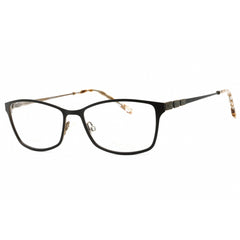 Emozioni Women's Eyeglasses - Brown Metal Full Rim Rectangular Frame | EM 4416 009Q 00
