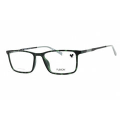 Flexon Men's Eyeglasses - Olive Tortoise Rectangular Shape Frame | FLEXON EP8018 340