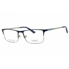Hackett Men's Eyeglasses - Navy Metal Full Rim Rectangular Shape Frame| HEK1240-1 682