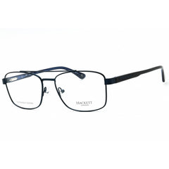 Hackett Men's Eyeglasses - Navy Metal Full Rim Rectangular Shape Frame | HEK1261 689