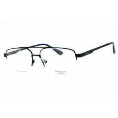 Hackett Men's Eyeglasses - Navy Metal Half Rim Rectangular Shape Frame | HEK1263 689