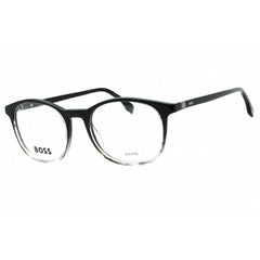 Hugo Boss Men's Eyeglasses - Black Horn Plastic Full Rim Frame | BOSS 1437 037N 00