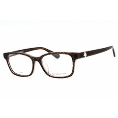 Kate Spade Women's Eyeglasses - Brown Pattern Rectangular Frame | KARIANE/F 0305 00