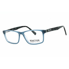 Kenneth Cole Reaction Men's Eyeglasses - Shiny Blue Rectangular Frame | KC0886 090