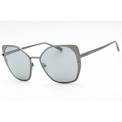 Longchamp Women's Sunglasses - Silver Metal Full Rim Butterfly Frame | LO175S 040