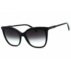 Longchamp Women's Sunglasses - Black Acetate Full Rim Cat Eye Shape Frame| LO729S 001