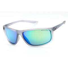 Nike Men's Sunglasses - Matte Wolf Grey Rectangular Frame | ADRENALINE M EV1113 013
