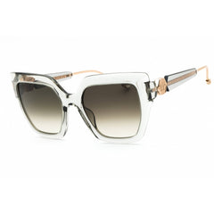Philipp Plein Women's Sunglasses - Grey Plastic Full Rim Cat Eye Frame | SPP064S 03GU