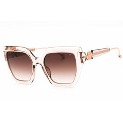 Philipp Plein Women's Sunglasses - Transparent Beige Full Rim Cat Eye | SPP064S 07T1
