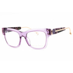 Philipp Plein Women's Eyeglasses - Transparent Lilac Cat Eye Frame | VPP125S 06PF