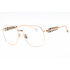 Philipp Plein Women's Eyeglasses - Polished Copper Gold W/Colored Parts | VPP126S 02AM