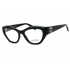 Salvatore Ferragamo Women's Eyeglasses - Black Full Rim Cat Eye Frame | SF2982 001