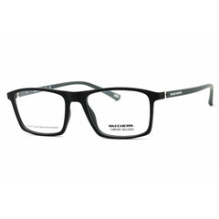 Skechers Men's Eyeglasses - Matte Black Full Rim Rectangular Shape Frame | SE3302 002