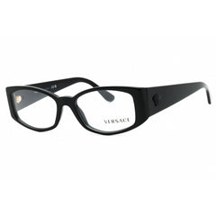 Versace Women's Eyeglasses - Black Plastic Full Rim Cat Eye Shape Frame | 0VE3343 GB1