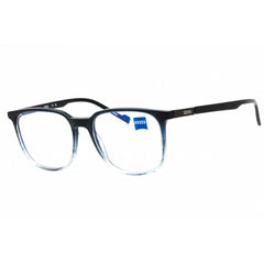 Zeiss Men's Eyeglasses - Blue/Grey Horn Acetate Full Rim Square Frame | ZS22524 418